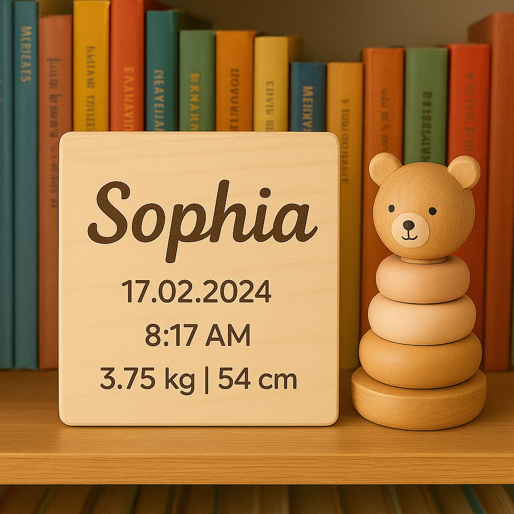 Custom Birth Sign