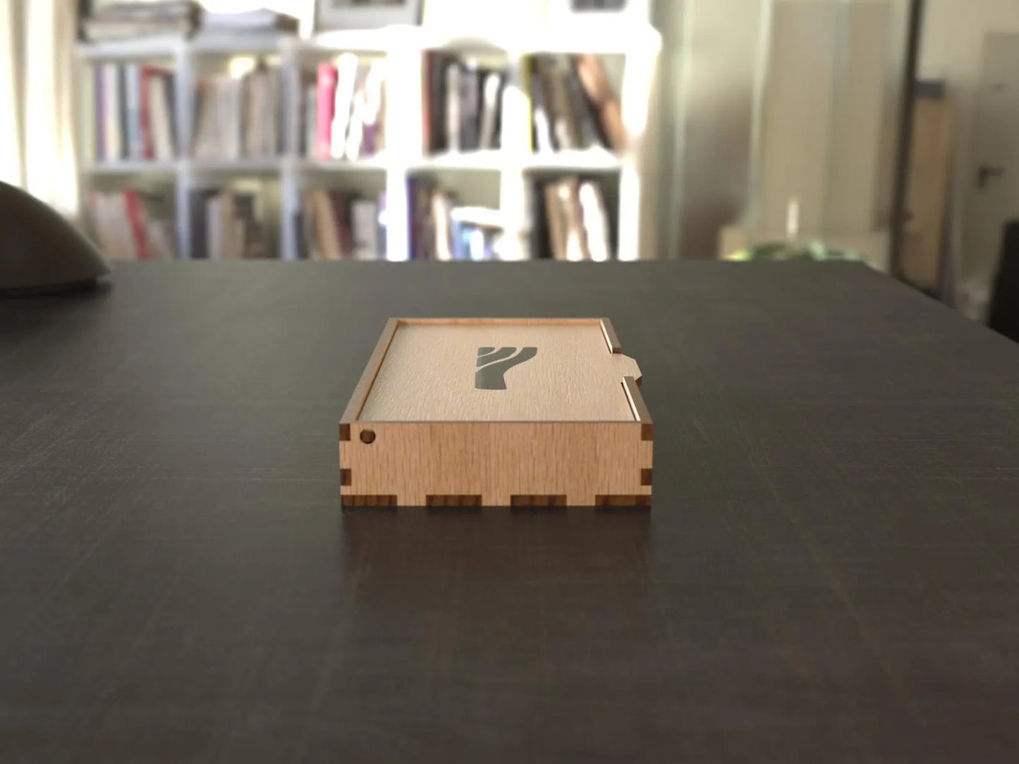 Compact Wood Organizer