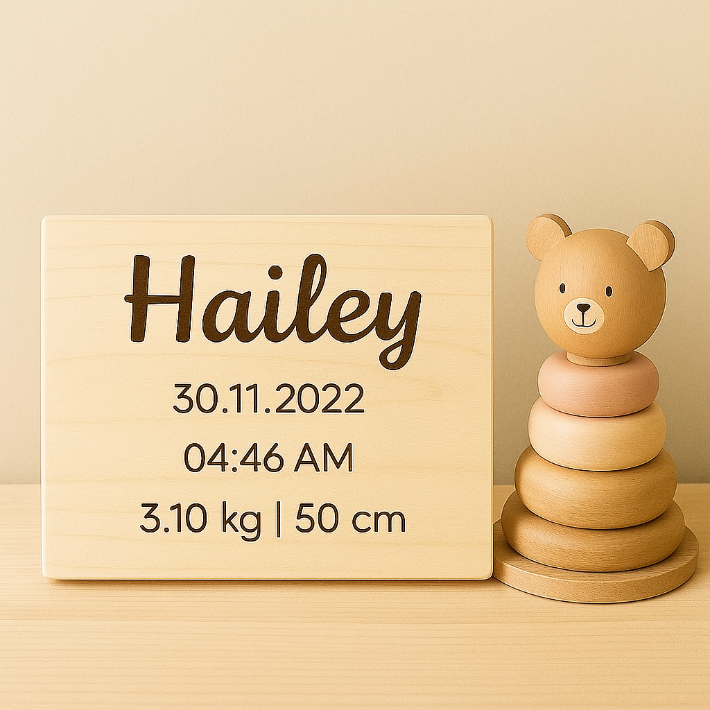 Custom Birth Sign
