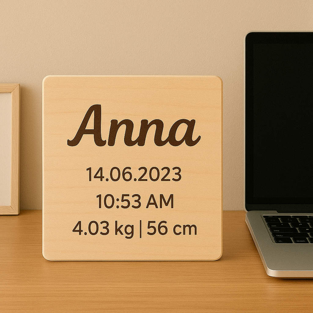Custom Birth Sign