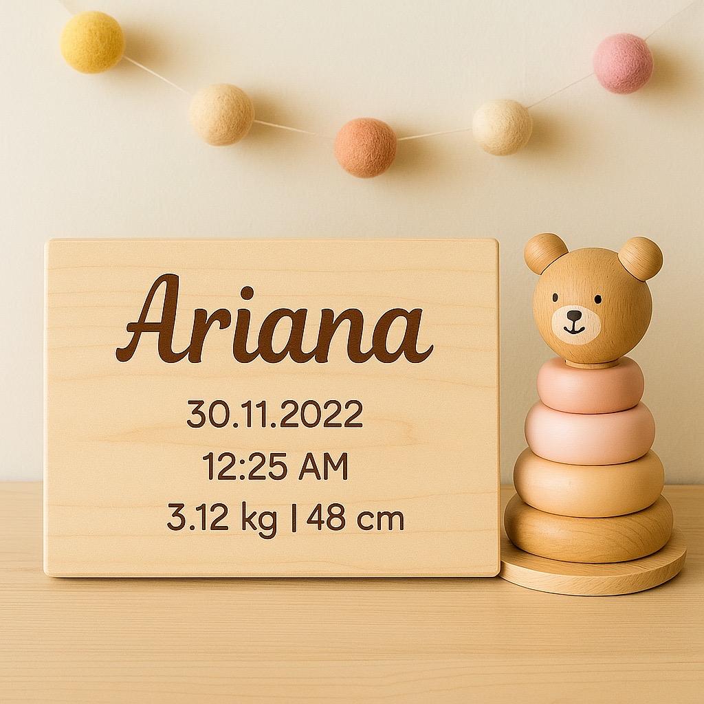 Custom Birth Sign