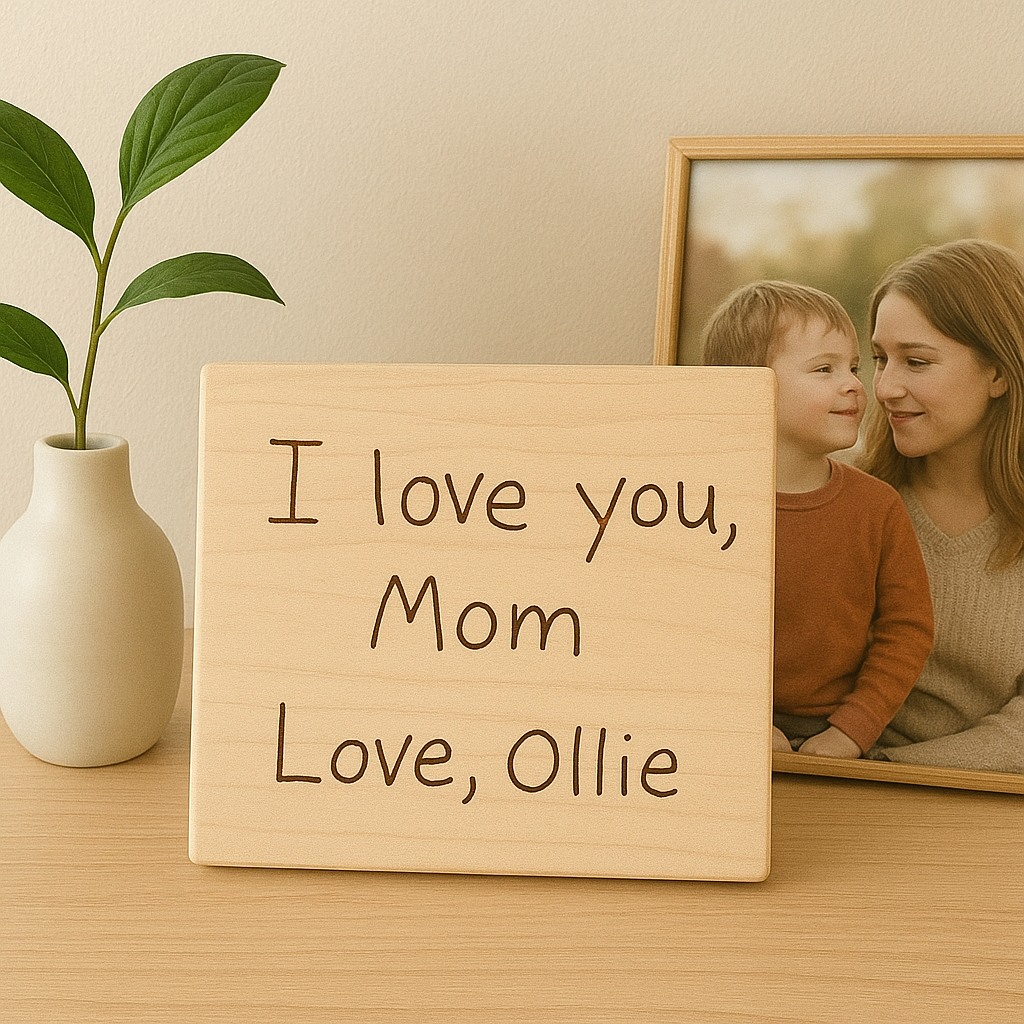 Personalized Handwritten Engraving