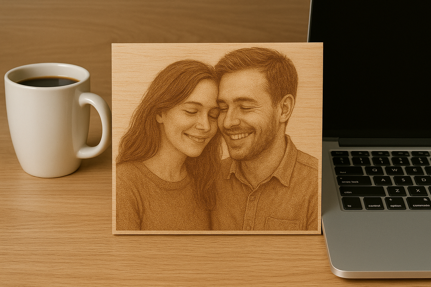 Custom Photo Engraved