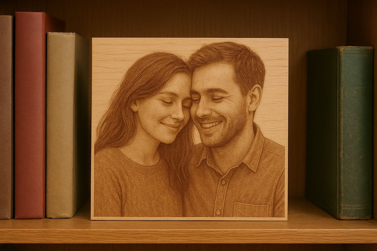 Custom Photo Engraved