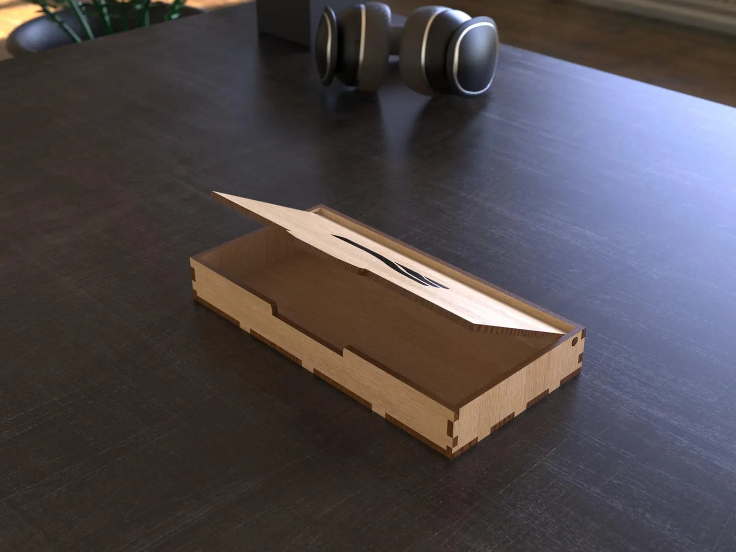 Compact Wood Organizer