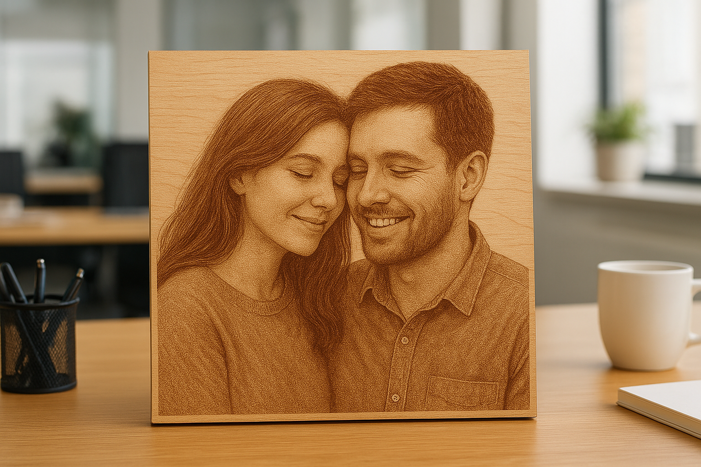 Custom Photo Engraved