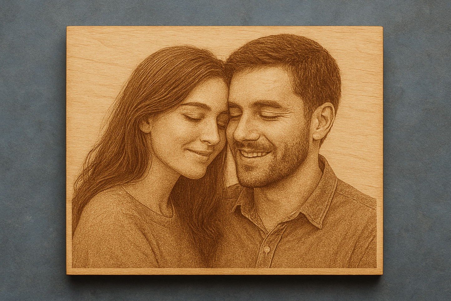 Custom Photo Engraved