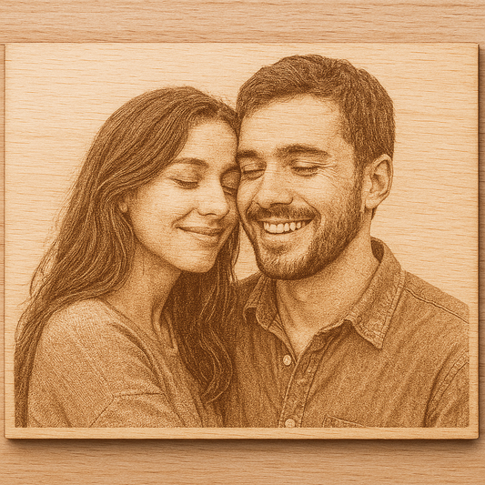 Custom Photo Engraved