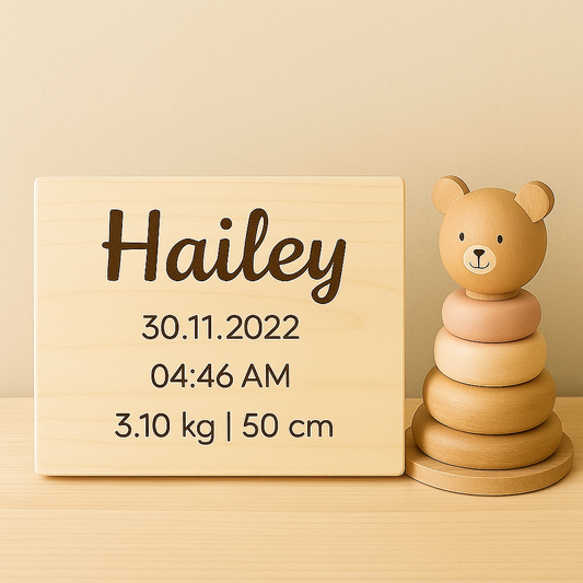 Custom Birth Sign